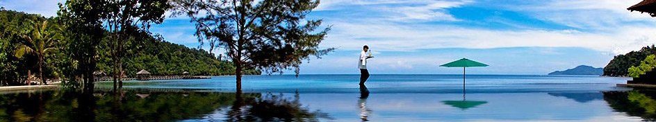 Borneo - Villa at Bunga Raya Island Resort, Borneo :: Аренда элитных вилл Bunga Raya Island Resort